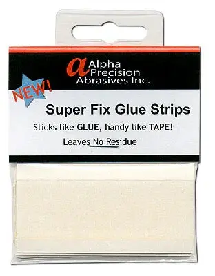 Alpha Abrasives Super Fix Glue Strips 501 1