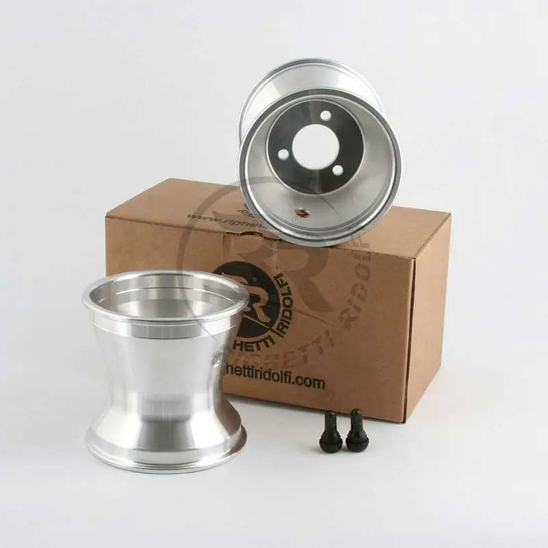 Aluminum Front Wheel Set - 130Mm 1