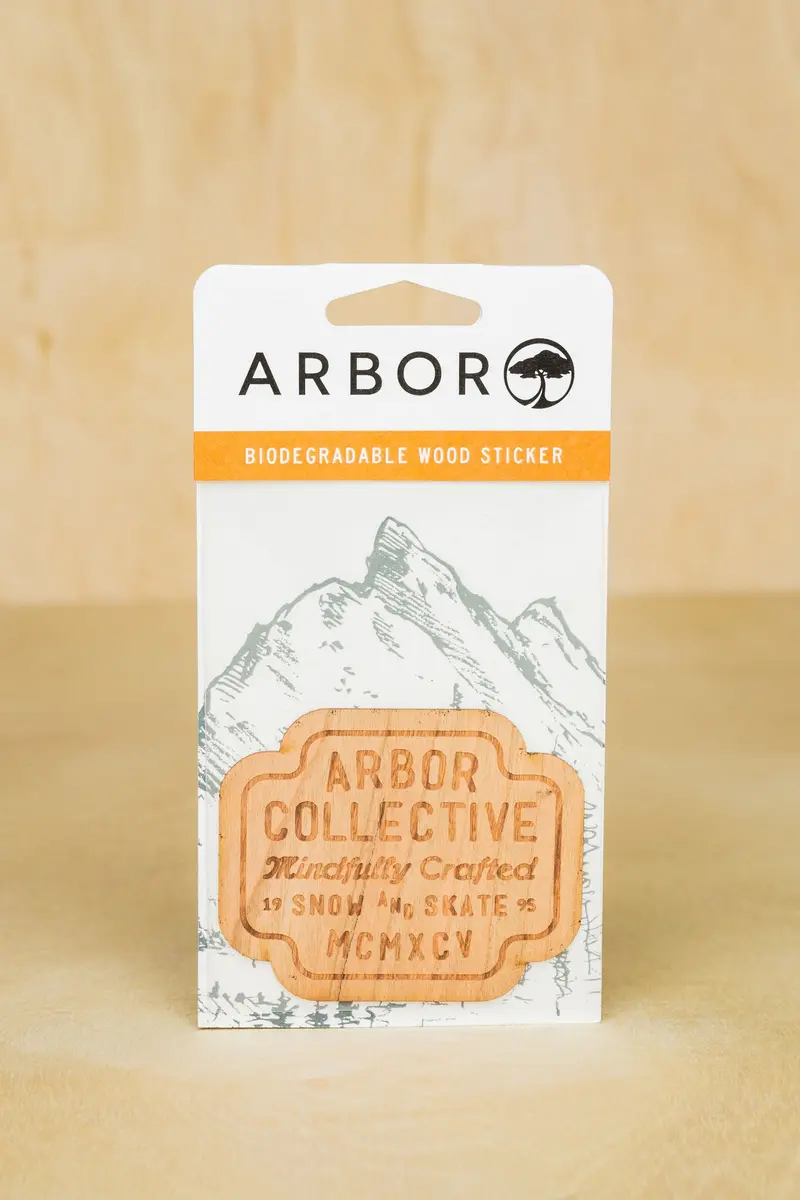Arbor Wood Sticker - Badge 1