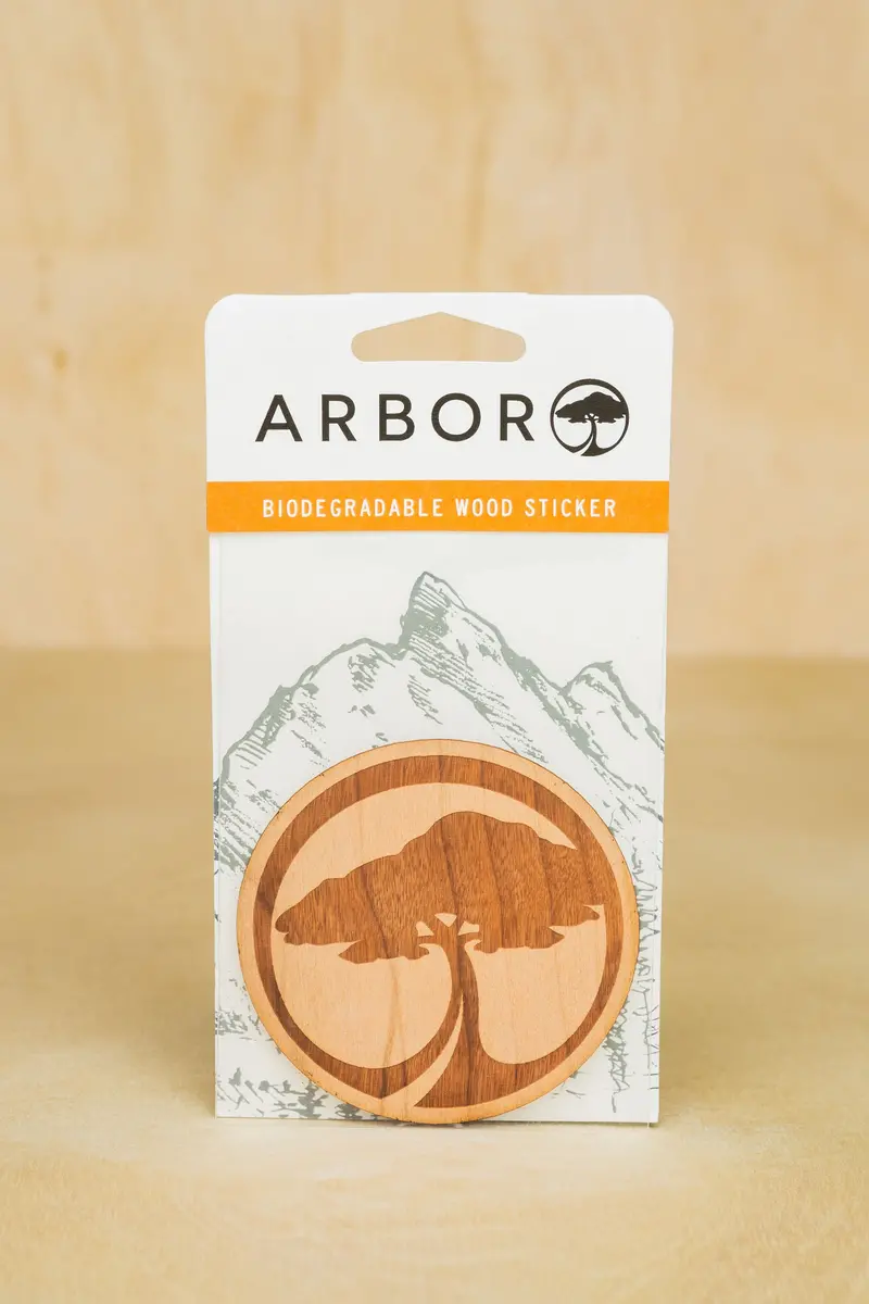 Arbor Wood Sticker - Tree Icon 1