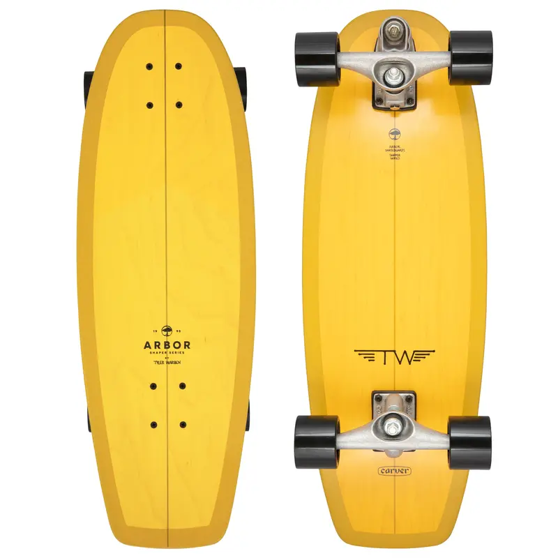 Arbor X Carver Tyler Warren Shaper Surfskate 1