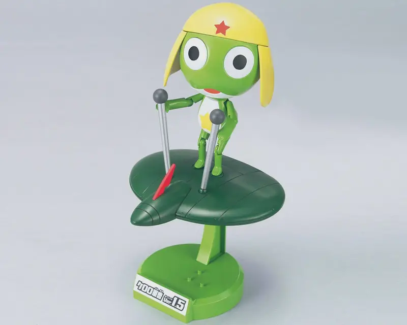 Bas1141855 Bandai Keroro Gunso 1/6 "Sgt. Frog" Plastic Model Kit (Version 1.5) W/Flying Board 1
