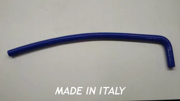 Blue Silicone Radiator Hose 90° Ends - 600Mm 1