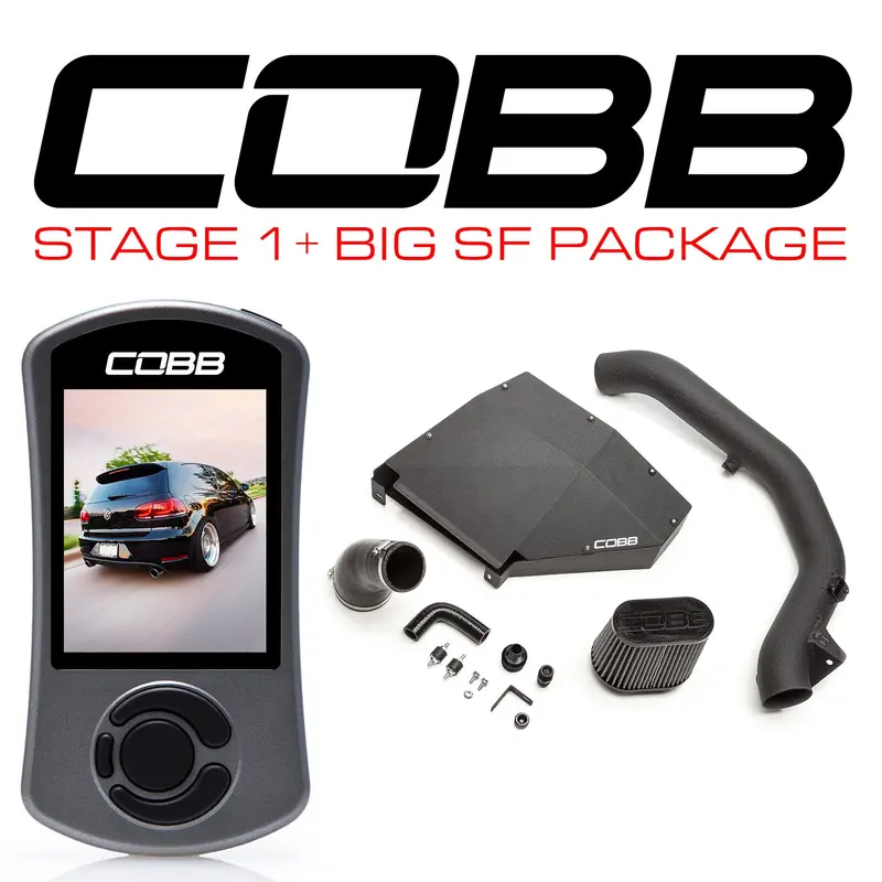 Cobb Stage 1 + Big Sf Power Package - Vw Mk6 Gti 2010-2014 Usdm 1