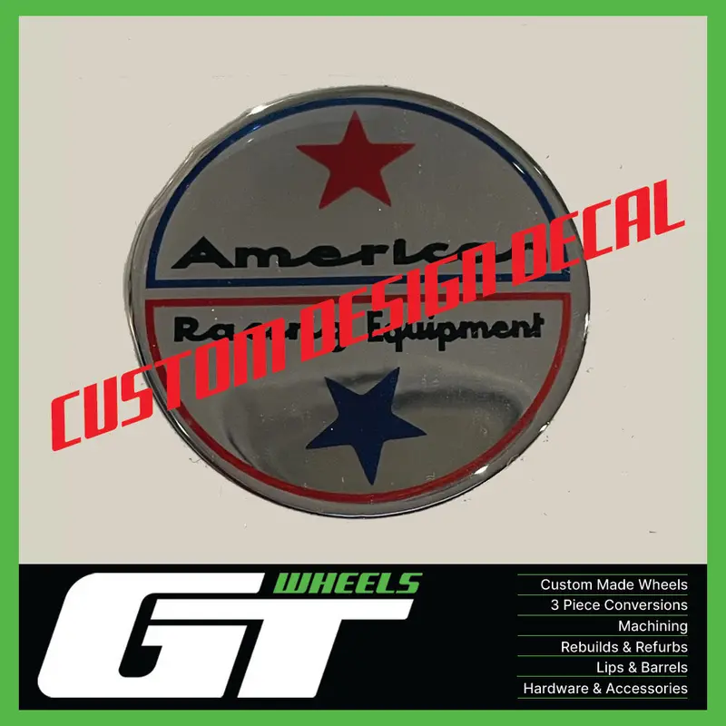 Custom Designed Resin Decal 1