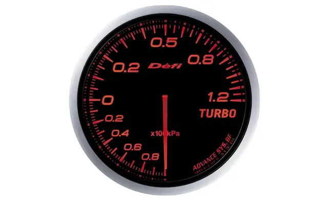 Defi Link Advance Bf Turbo Gauge Boost Meter 60Mm - Red 1.2 ##591161064 1