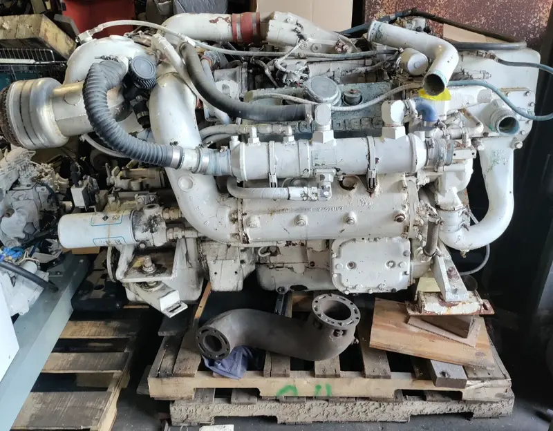 Detroit Diesel 6V92 Tab 565 Hp.  Diesel Marine Engine Used Bobtail 1