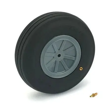 Du-Bro 5.5" Large Scale Treaded Wheel - 550Tv 1