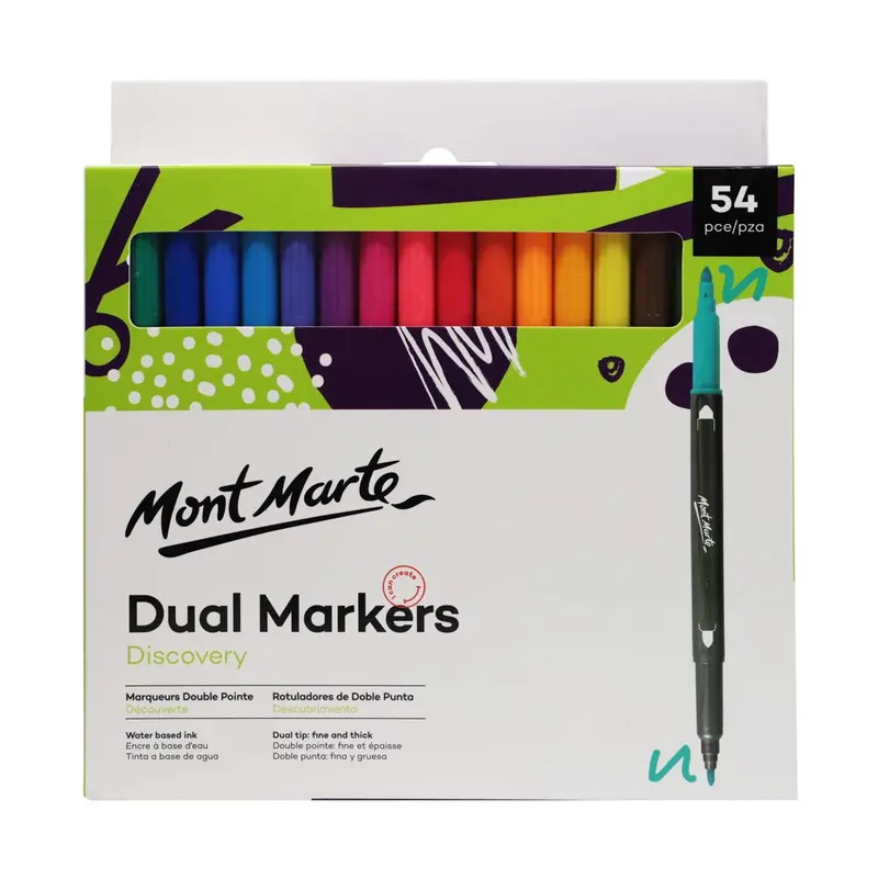 Dual Tip Markers Discovery 54Pc 1
