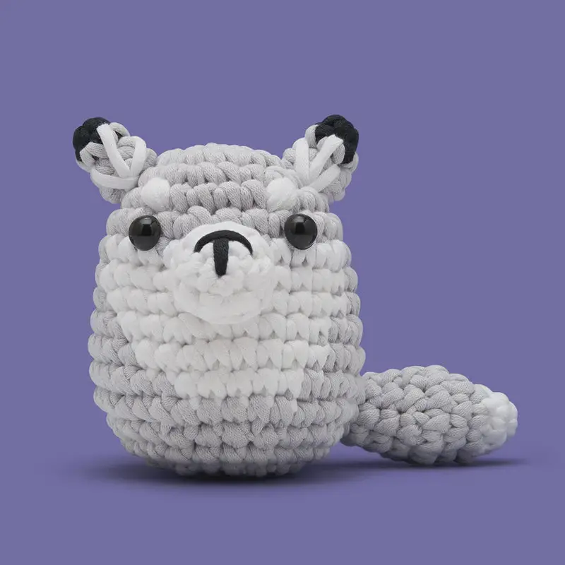 Emi The Wolf Crochet Kit 1
