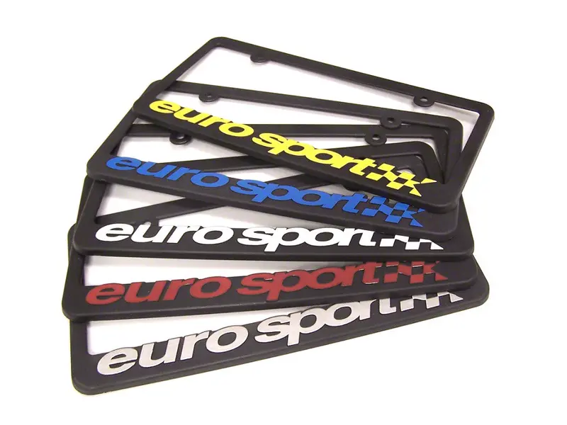 Euro Sport License Plate Frames 1