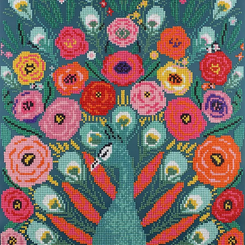 Fabulous Feathers Diamond Painting Kit 1