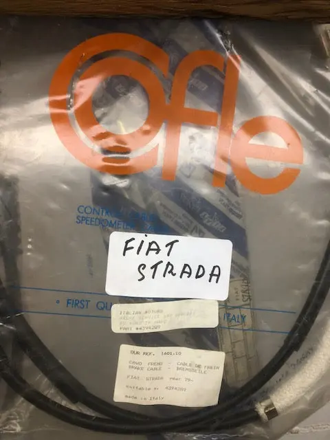 Fiat Strada Hand Brake Cable (1977) 1