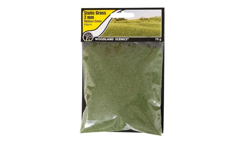 Fs614 Static Grass Medium Green 2Mm 1
