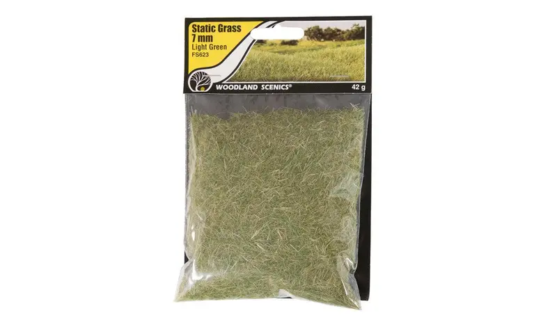 Fs623 Static Grass Light Green 7Mm 1