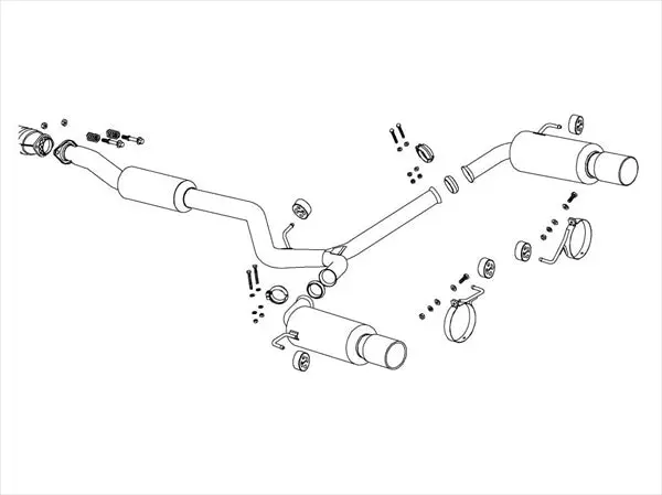 Fujitsubo Legalis Super R Muffler - Bp5 ##759141230 1