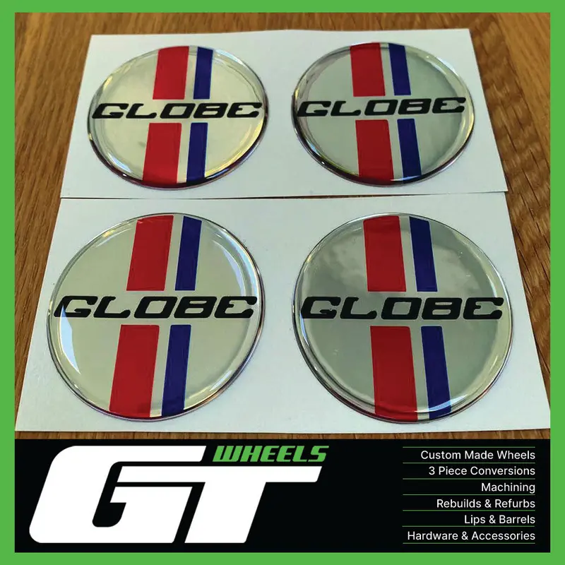 Globe 45Mm Resin Decal 1