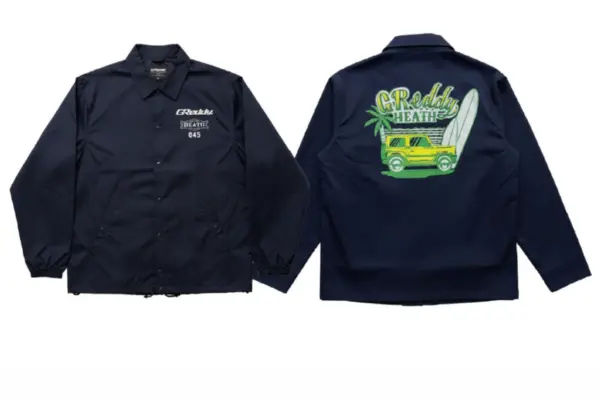 Greddy Coach Jacket Surfing Navy/Beige - S-Xl Size 1