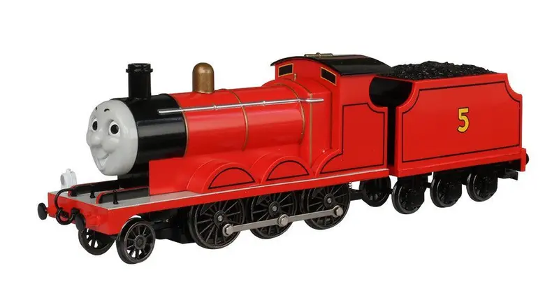 Ho Bachmann Thomas & Friends James The Red Engine (With Moving Eyes) - 58743 1
