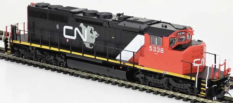 Ho Bowser Gmd Sd40-2W Cnna Map Scheme #5339 W/Sound 25390 1