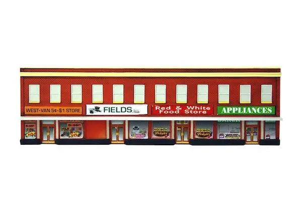 Ho Scale 4 Store Building 1