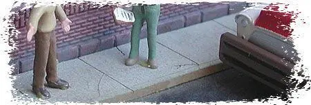 Ho Scale Bar Mills Sidewalks In A Snap 1