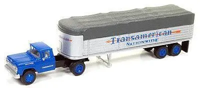 Ho Scale Classic Metal Works '60 Ford Tractor Trans Amer 31170 1