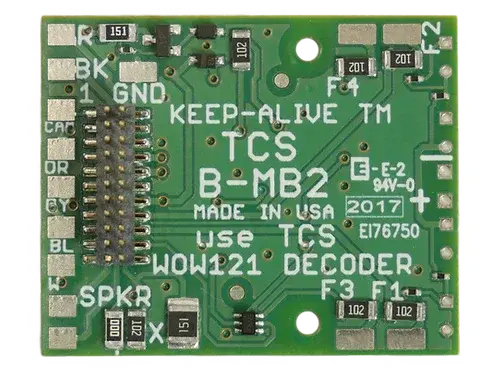 Ho Train Control Systems B-Mb2 Motherboard 1545 1