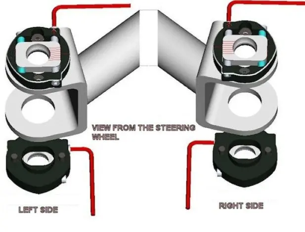 Italkart Independent Caster And Camber Adjusters 1