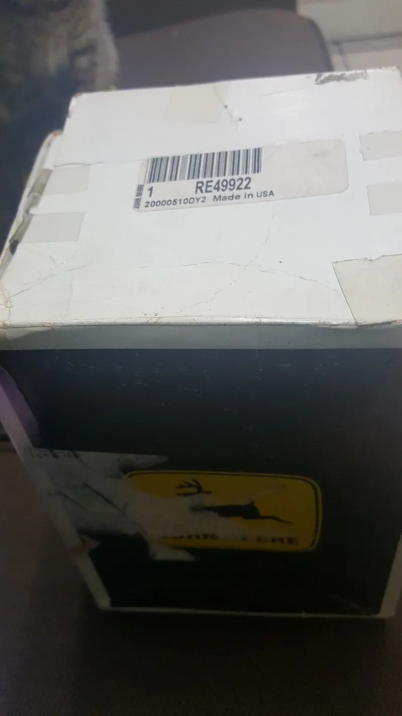 John Deere Original Oem Filter Element # Re49922 1