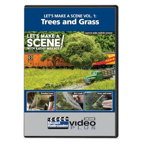 Kalmbach Let's Make A Scene Vol. 1: Trees And Grass Dvd 15352 1