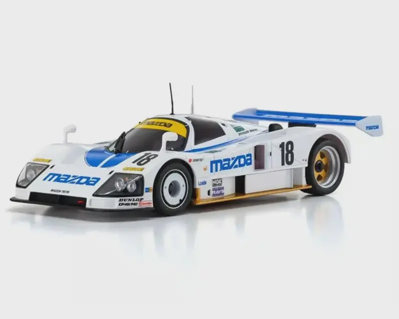 Kyo32361ma Kyosho Mr-04 Rwd Mini-Z Readyset W/1991 Mazda 787B Lm Body (White/Blue) W/Kt-531P 2.4Ghz Radio 1