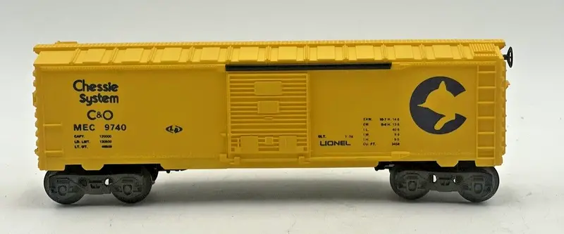 Lionel Chesapeake & Ohio Single Door Box Car Mec 9740 1