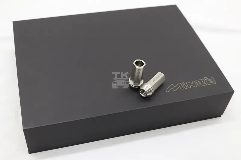 Mine's Titanium 50Mm Wheel Nut 20P Set - M12 X 1.25 ##875131001 1