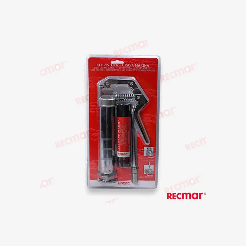 Mini Grease Gun Kit – Compact Marine Lubrication Tool | Rect30190 (Recmar) 1