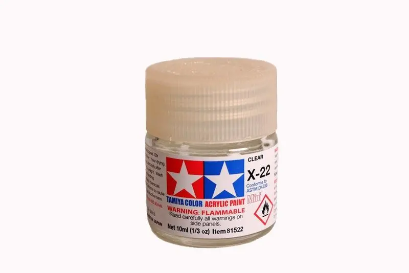 Mini X-22 Tamiya Acrylic Clear 10Ml 1