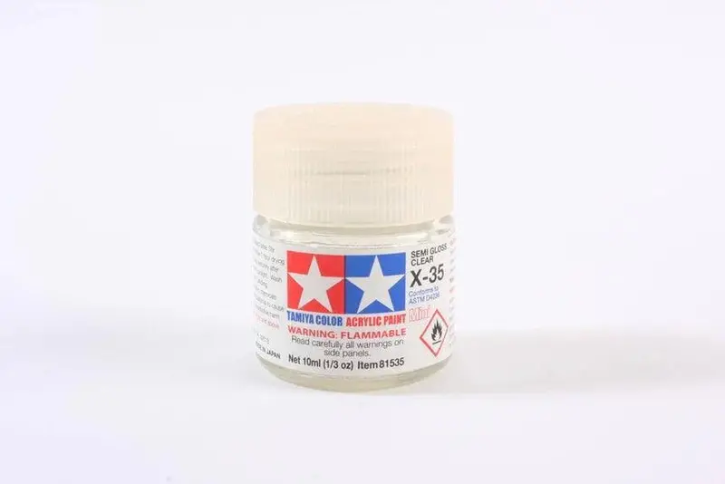 Mini X-35 Tamiya Acrylic Semi-Gloss Clear 10Ml 1