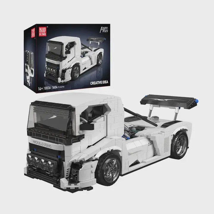 Mould King 10036 Racing Truck Model Building Set | 1,604 Pcs 1