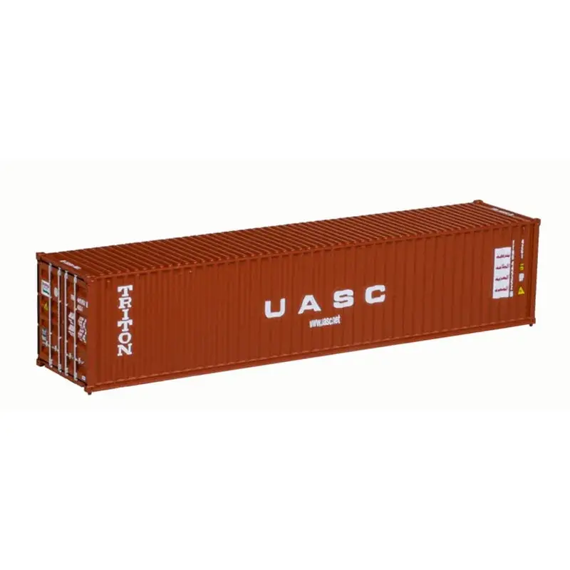 N Scale Atlas Master 40' Standard Height Container Triton/United Arab Shipping Co. Set 1 - 50006828 1