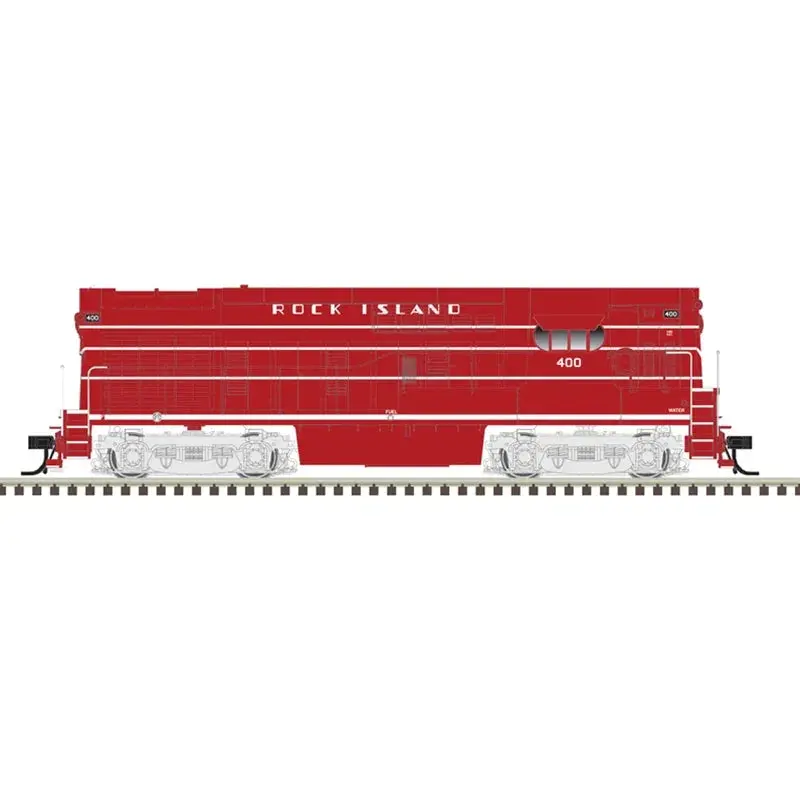 N Scale Atlas Silver H15-44 Rock Island #401 - 40005527 1