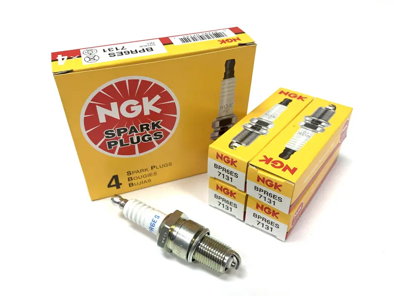 Ngk Bpr6es (7131) Copper Spark Plugs (Set Of 4) 1