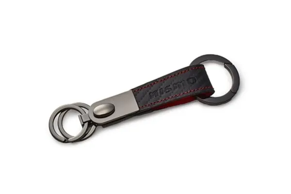 Nismo Carbon Leather Keyring ##660193221 1