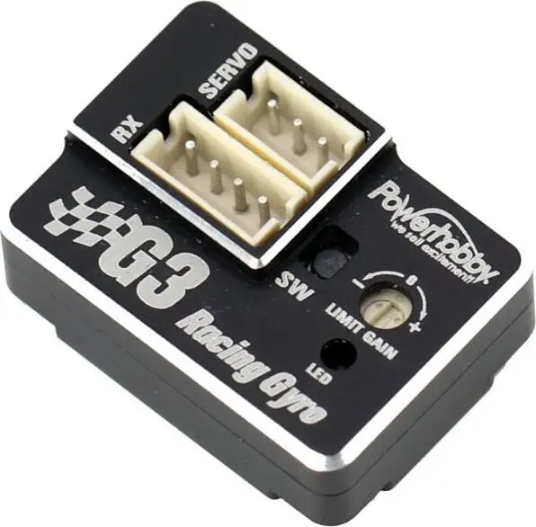 Phbphg3 G3 Aluminum Case Dual Gain Micro Steering Tuned Gyro Kyosho Mini-Z 1