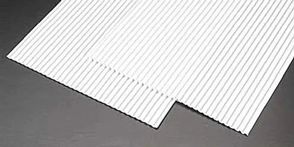 Plastruct 1/8" Clapboard Siding Sheet (Ps-49 / 2 Pack) 91551 1