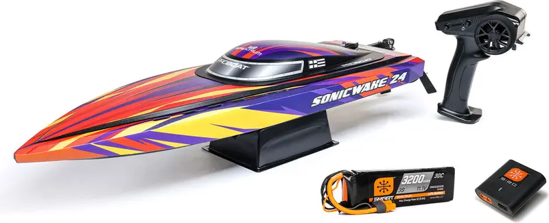 Prb-1992T Sonicwake 24" Self-Righting Brushless Deep-V Rtr (Battery & Charger Included), 1