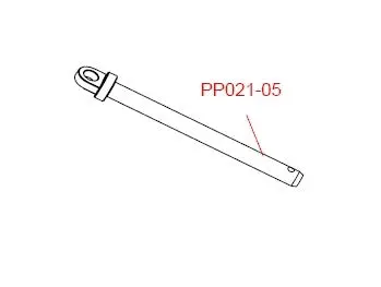 Rear Caliper Safety Pin - 60Mm 1