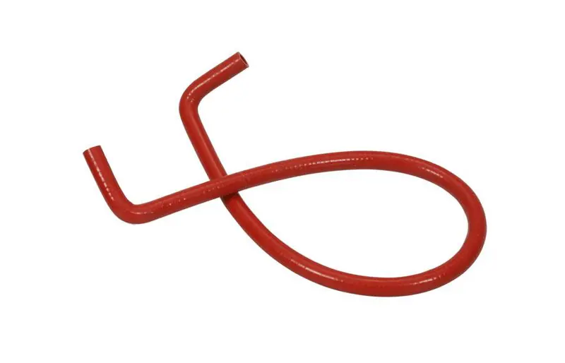 Red Silicone Radiator Hose 90° Ends - 1200Mm 1