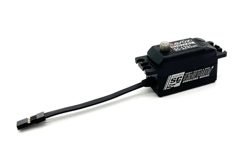 Savsc1251mgp-Be	Black Edition, Low Profile Digital Servo With Soft Start, 0.09Sec / 125Oz @ 6V 1
