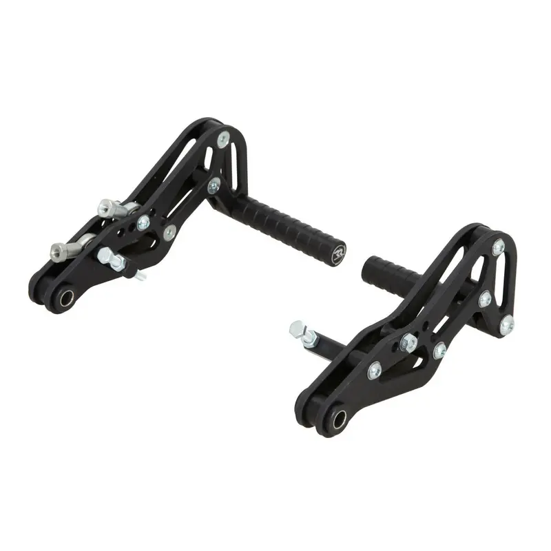 Senior Pedal Set - Anodized Silver Or Black 1