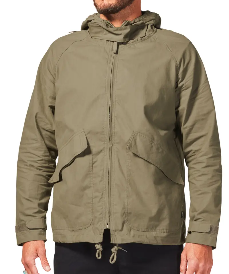 Shellback Jacket - Dusky Green 1